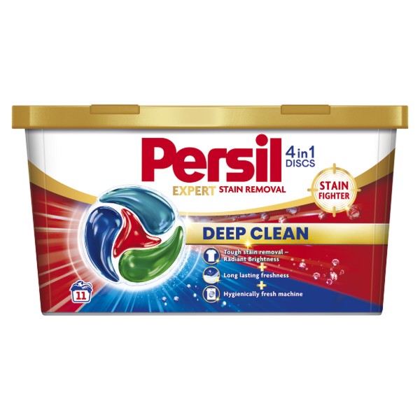Фото - Капсули для прання Persil Диски Видалення плям 11 цикла (9000101802436)