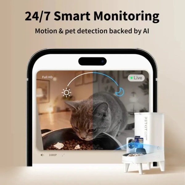 Фото - Смарт-годівниця PETKIT YumShare Solo 2 with Camera (P572)