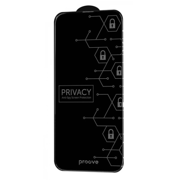 Фото - Защитное стекло для смартфона Proove Privacy 360 iPhone 17 Pro Max black (PGP360I17PM1) Фото - Защитное стекло для смартфона Proove Privacy 360 iPhone 17 Pro Max black (PGP360I17PM1)