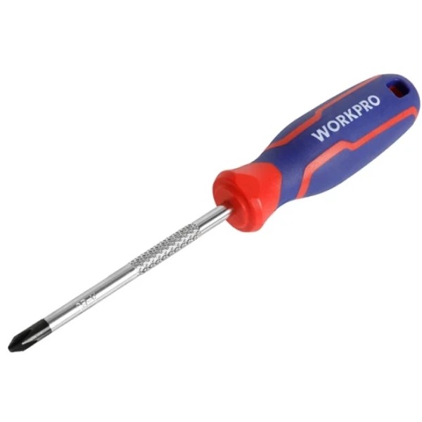 Фото - Викрутка WORKPRO PH1X75мм CR-V PRO (WP221026)