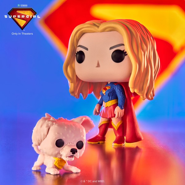 Фото - Набор игровых фигурок FUNKO POP! серии Супергерл - СУПЕРГЕРЛ И КРИПТО СУПЕРПЕС (90801)