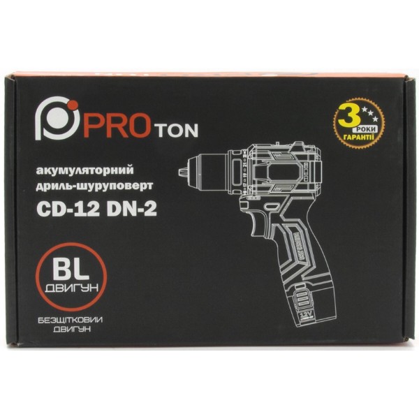 Фото - Дрель-шуруповерт PROton CD-12 DN-2