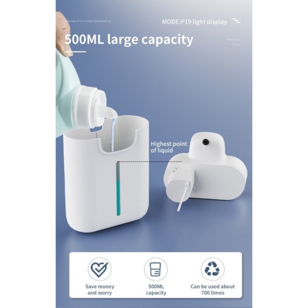 Фото - Дозатор для мила Pengruilin Foam Soap Dispenser P19