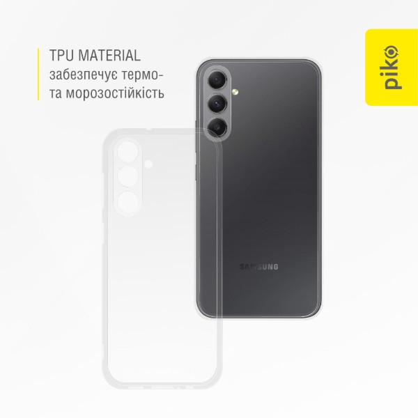 Фото - Чохол для смартфону
 Piko Shockproof for Samsung Galaxy A24 Light (1283126576362)