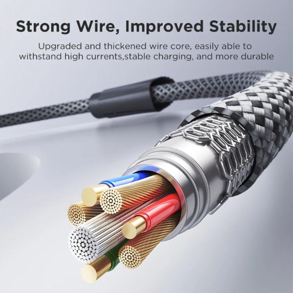 Фото - Кабель Pisen NoirSync USB-A TO USB-C 12W Cable Grey (TC-FC31-1000)