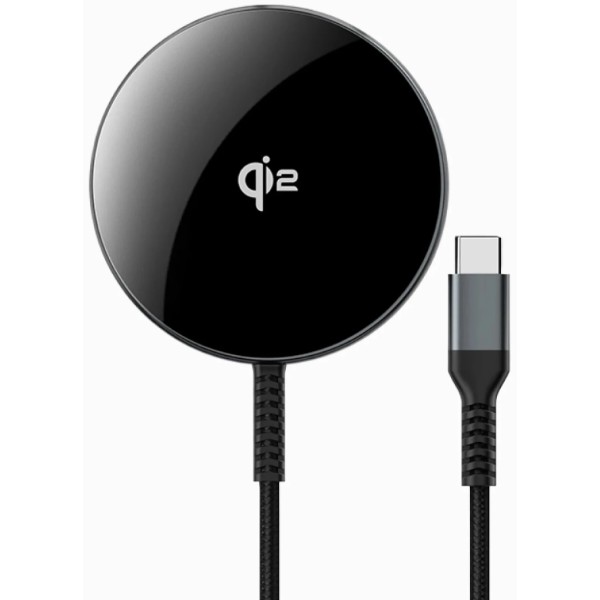 Фото - Беспроводное зарядное устройство Pisen Qi2 Magnetic Desktop Charging Base (TP-C56)
