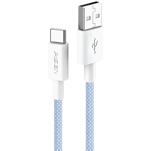 Фото - Кабель Pisen Vivid Series Type-C Braided Data Charging Cable 1M Grey (AC03-1000) Фото - Кабель Pisen Vivid Series Type-C Braided Data Charging Cable 1M Grey (AC03-1000)