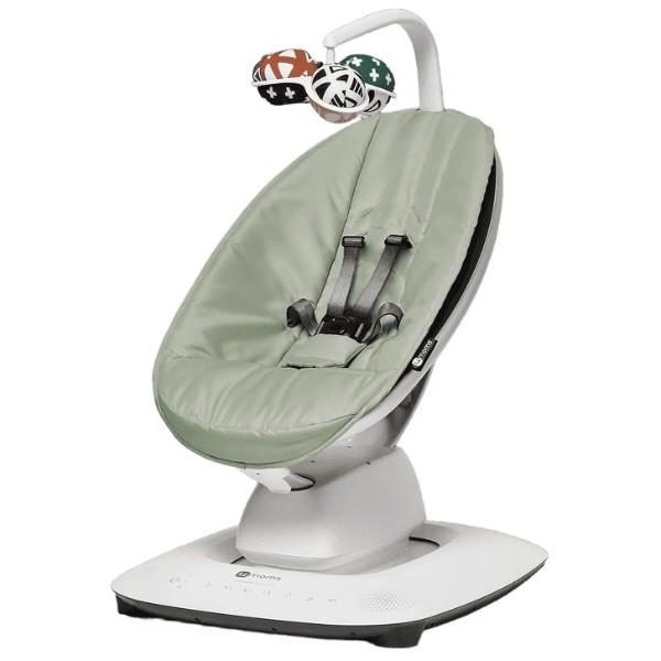 Фото - Крісло-гойдалка 4moms MamaRoo 5.0 sage classic (2001224)