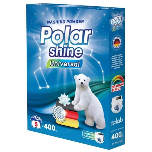 Фото - Пральний порошок Polar Shine автомат універсал 400 г