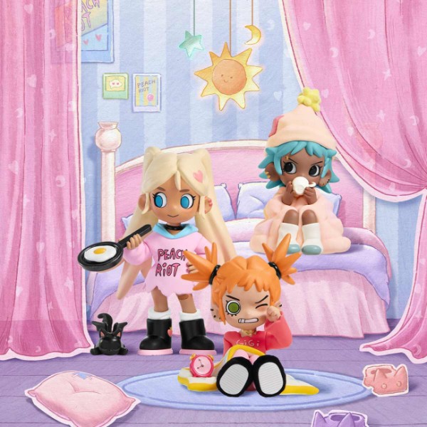 Фото - Игровая фигурка-сюрприз Pop Mart Lil Peach Riot Sleepover (PRLS-01)