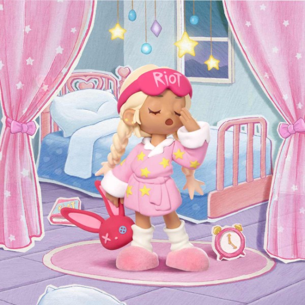 Фото - Игровая фигурка-сюрприз Pop Mart Lil Peach Riot Sleepover (PRLS-01)