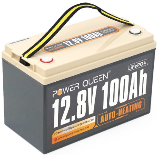 Фото - Акумулятор для ДБЖ Power Queen 12.8V 100Ah (P12V100-100-HEAT-HE-4-A10) Фото - Акумулятор для ДБЖ Power Queen 12.8V 100Ah (P12V100-100-HEAT-HE-4-A10)