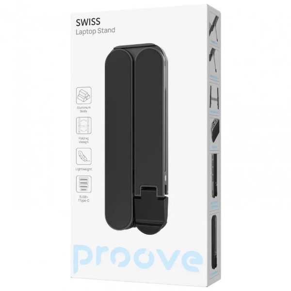 Фото - Підставка під ноутбук Proove Swiss silver (LSSW00322004)