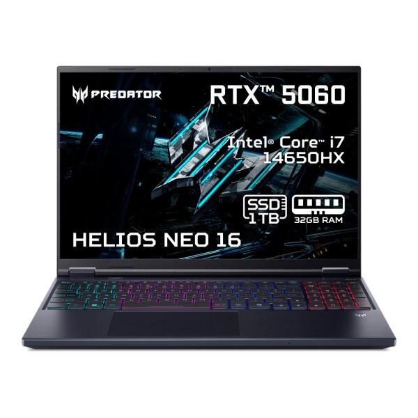 Фото - Ноутбук игровой Acer Predator Helios Neo 16 PHN16-I31 (NH.U64EU.006) Shale Black