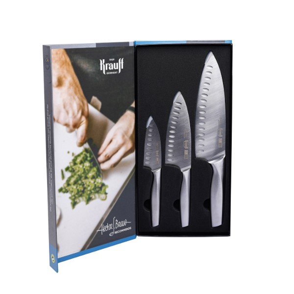 Фото - Набор ножей Krauff Prime Chef ПОДАРОК: Точило для ножей Scharfen (29-305-295)
