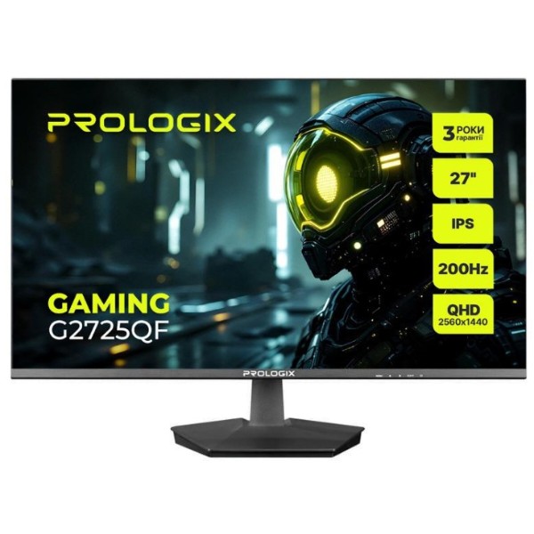Фото - Монитор игровой ProLogix Gaming G2725QF Black