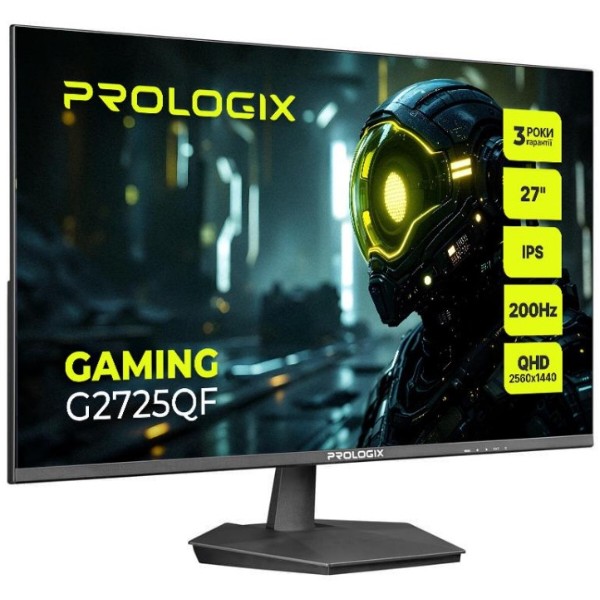 Фото - Монитор игровой ProLogix Gaming G2725QF Black
