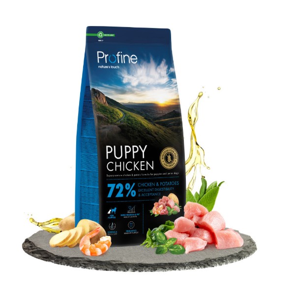 Фото - Сухой корм для собак Profine Puppy Chicken and Potatoes д/щенка 12 кг (8595602569939)