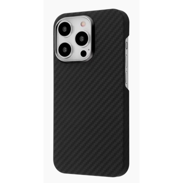 Фото - Чехол для смартфона Proove Carbon Slim with Magnetic Ring iPhone 14 Pro full black (57535)