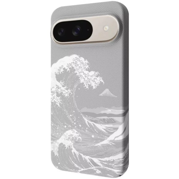 Фото - Чехол для смартфона Proove Gleam Case with Magnetic Ring Google Pixel 9 white waves (PCGCGPG00970)