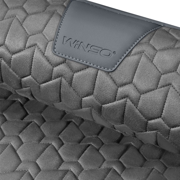 Фото - Накидка на спинку переднего сиденья автомобиля Winso Pro SUPREME Grey 2 шт. (430210)