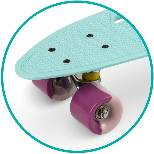 Фото - Скейт Qkids GALAXY Light Blue