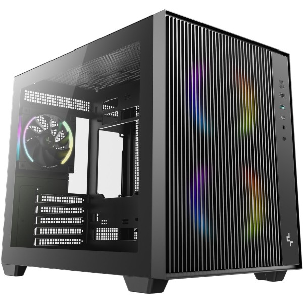 Фото - Корпус Deepcool CG330 Mesh 3F Black (R-CG330MESH-BKANM3-G)