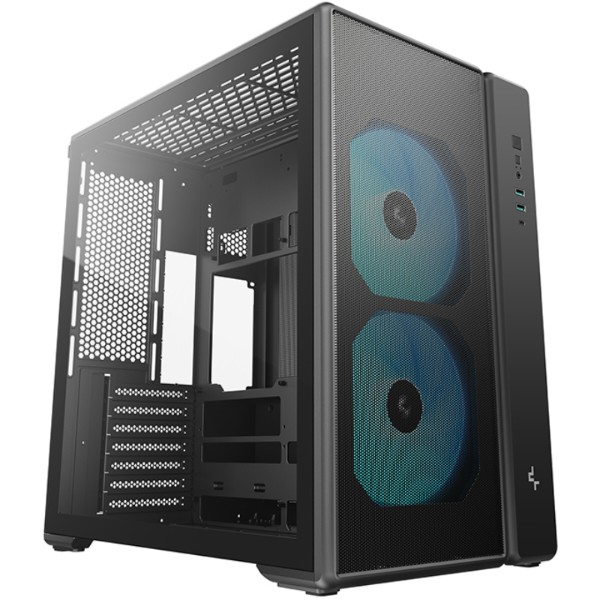 Фото - Корпус Deepcool CG590 Mesh 2F Black (R-CG590MESH-BKANA2-G)