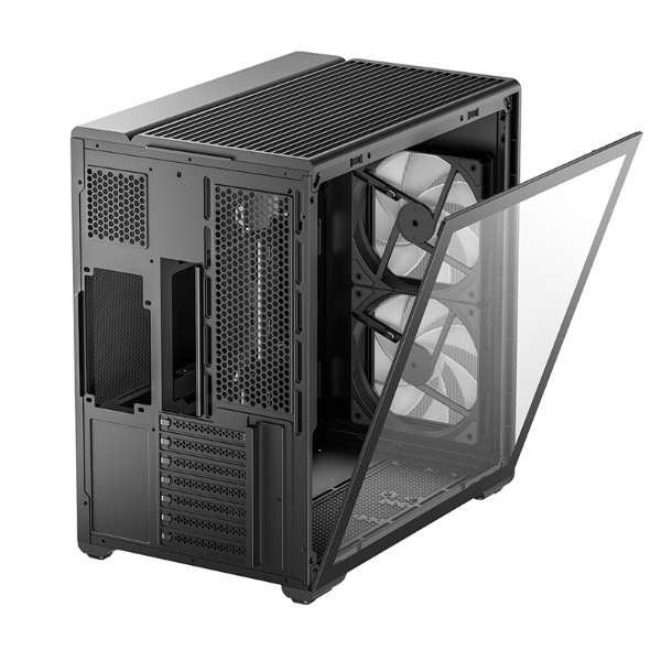 Фото - Корпус Deepcool CG590 Mesh 2F Black (R-CG590MESH-BKANA2-G)