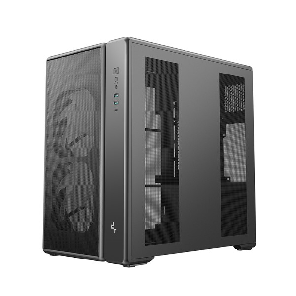 Фото - Корпус Deepcool CG590 Mesh 2F Black (R-CG590MESH-BKANA2-G)
