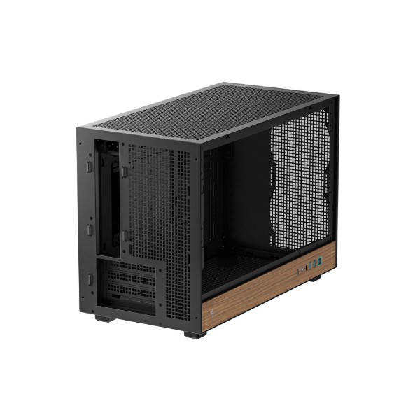 Фото - Корпус Deepcool CH260 Wood Black (R-CH260-BKNWM0-G-1)