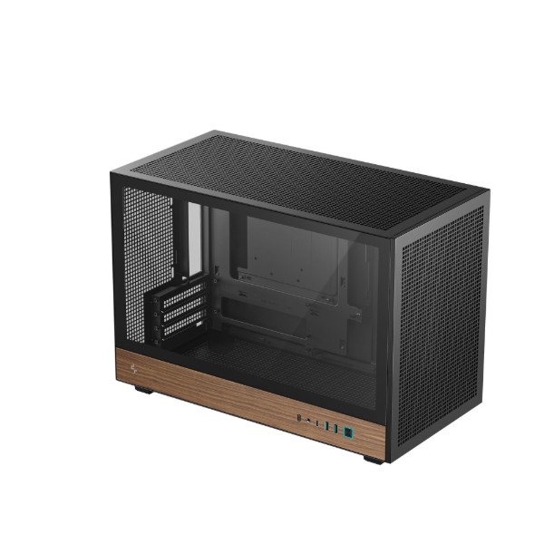 Фото - Корпус Deepcool CH260 Wood Black (R-CH260-BKNWM0-G-1)
