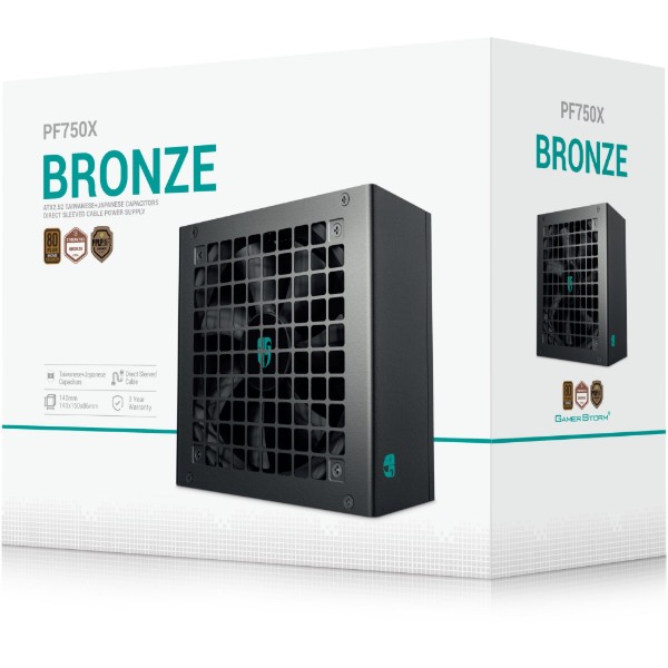 Фото - Блок питания для ПК Deepcool GamerStorm PF750X 750W (R-PF750X-HD0B-JGEU)