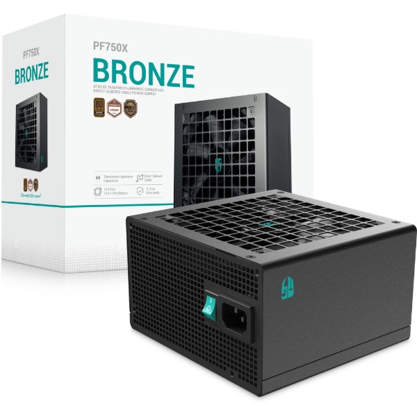 Фото - Блок питания для ПК Deepcool GamerStorm PF750X 750W (R-PF750X-HD0B-JGEU)