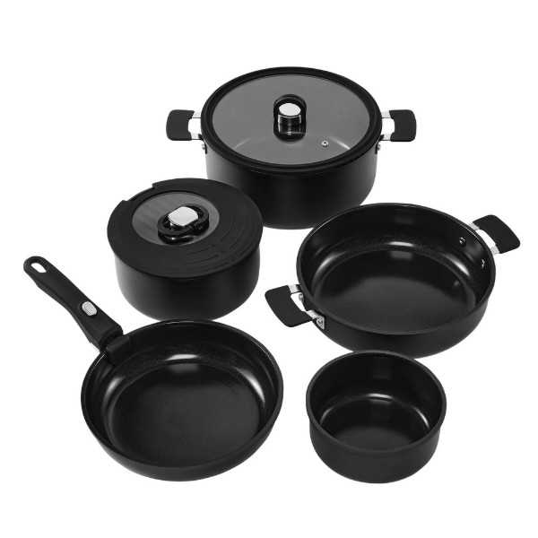 Фото - Набор посуды RESTO 8 пр. серия SAVE & STOCK черный (95800)