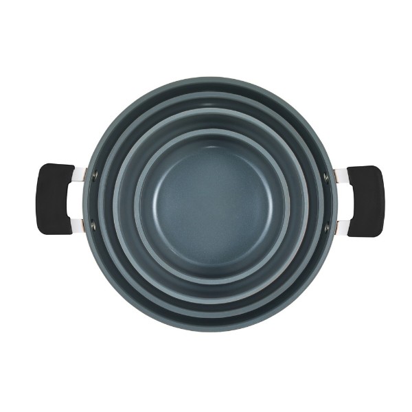 Фото - Набор посуды RESTO 8 пр. серия SAVE & STOCK терракотовый (95801)