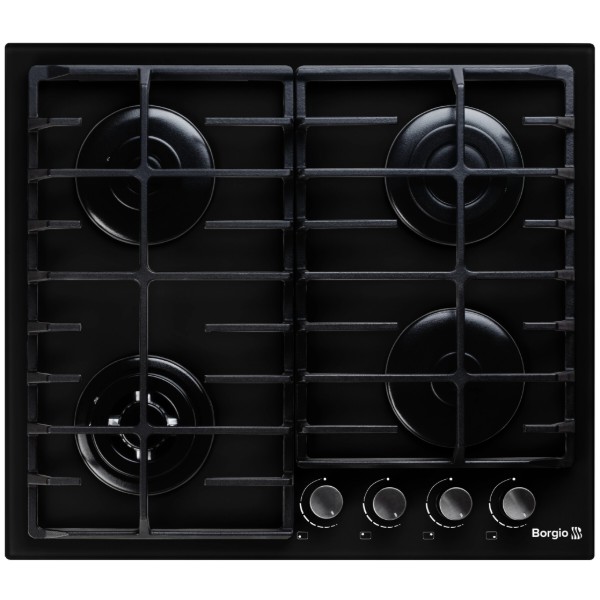 Фото - Варочная панель газовая Borgio BS 6192-17 Black Glass