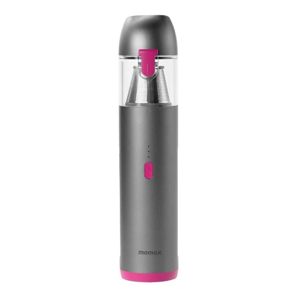 Фото - Пылесос ручной для дома Momax Micro Cleanse RO3E Rose/Grey