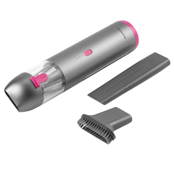 Фото - Пылесос ручной для дома Momax Micro Cleanse RO3E Rose/Grey