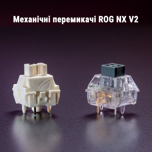 Фото - Клавіатура бездротова ігрова Asus ROG Strix Morph 96 Wireless (90MP04IF-BKMA03)