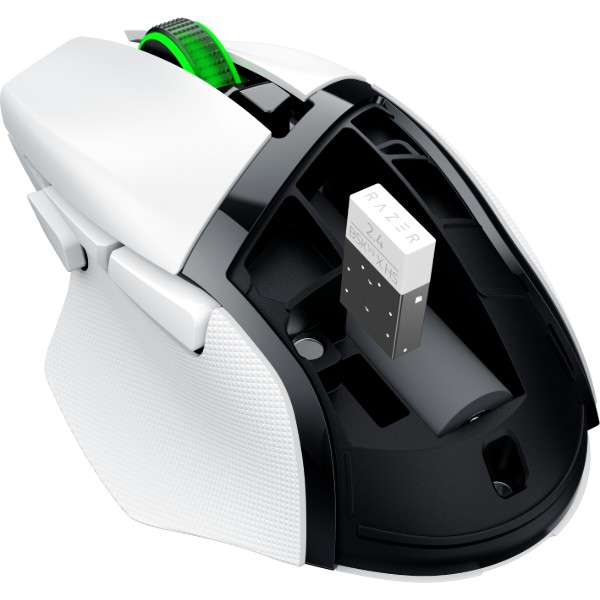 Фото - Мышь беспроводная игровая Razer Basilisk V3 X Hyperspeed White (RZ01-04870300-R3G1)