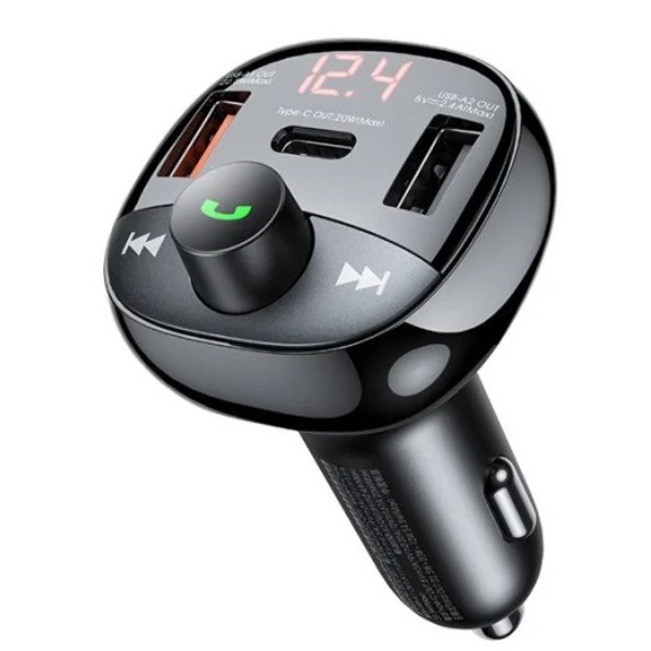 Фото - FM модулятор Remax All-in-One 54.5W PD+QC 2A+1C RCC331 Black (6954851202288) Фото - FM модулятор Remax All-in-One 54.5W PD+QC 2A+1C RCC331 Black (6954851202288)