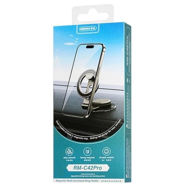 Фото - Автодержатель Remax RM-C42Pro Tarnish (6954851246084)