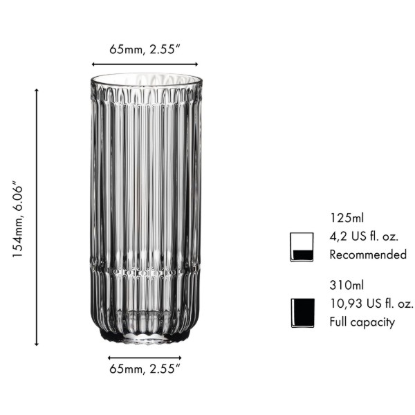Фото - Набор стаканов Riedel Highball Glass RITUALS 0.321 л 2 шт. (6421/04)