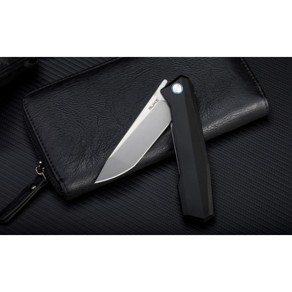 Фото - Нож туристический Ruike 92 см 14C28N / Aluminum (P166-AB)