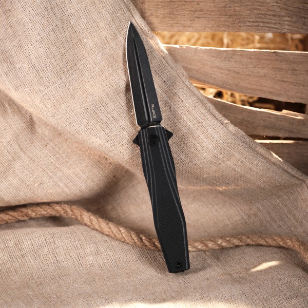 Фото - Ніж туристичний Ruike 91 см D2 / G10 (P188-B)