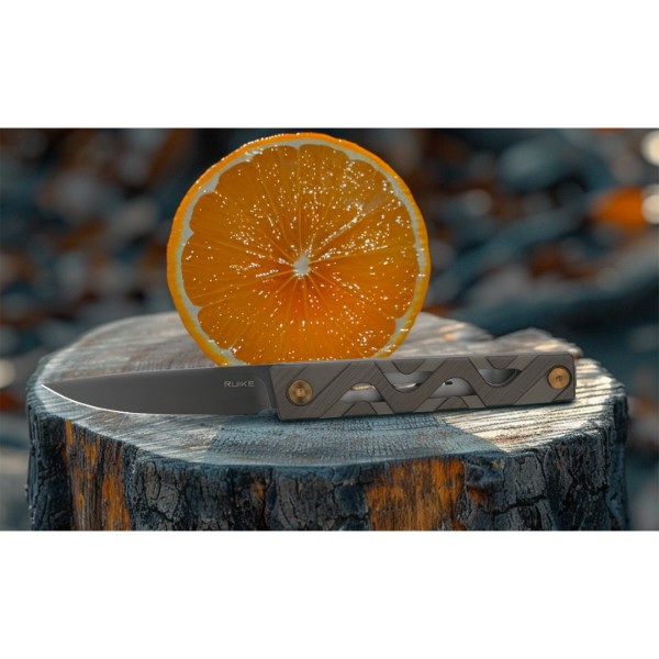 Фото - Нож туристический Ruike 87 см 14C28N / 6063Aluminum (P878-AK)
