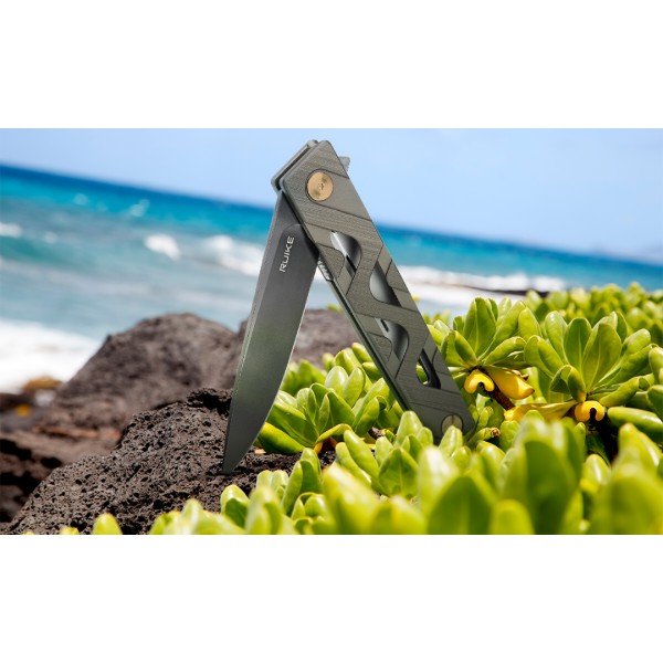 Фото - Нож туристический Ruike 87 см 14C28N / 6063Aluminum (P878-AK)