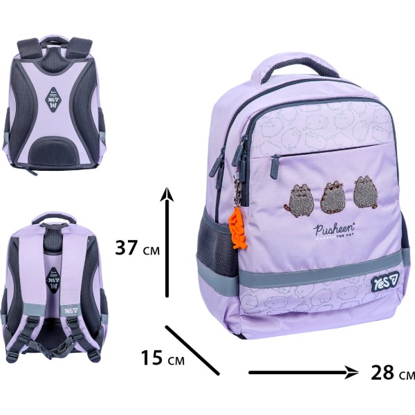 Фото - Рюкзак школьный YES S-52S Ergo Pusheen Delicacy (550272)