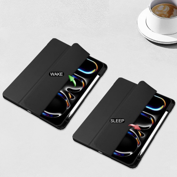 Фото - Чехол для планшета BeCover Soft Edge TPU с креплением Apple Pencil for Apple iPad Pro 11" M5 2025 Black (715999)